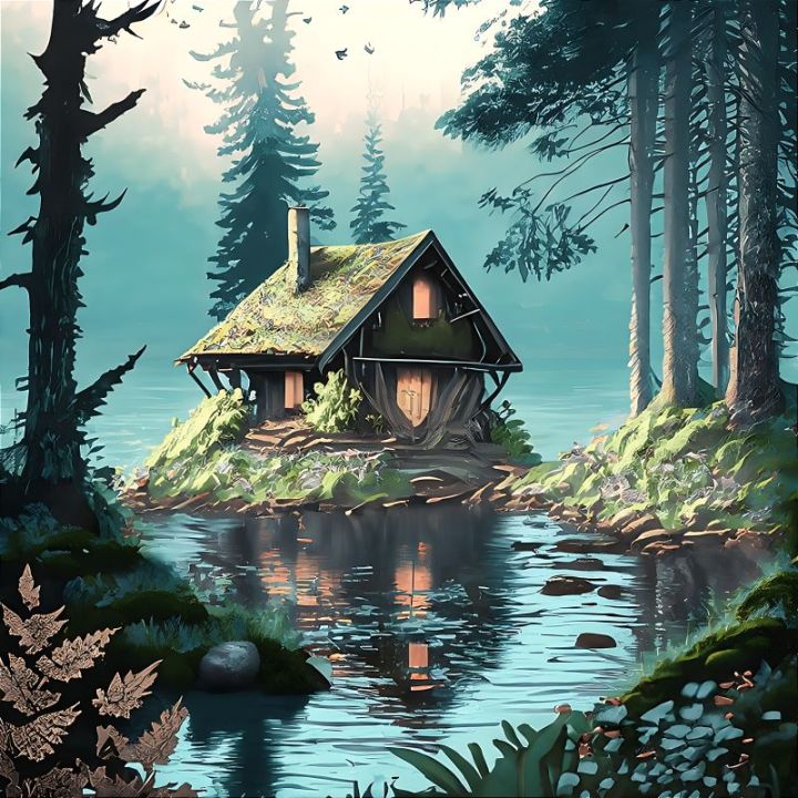 Enchanted Cottage on a lake