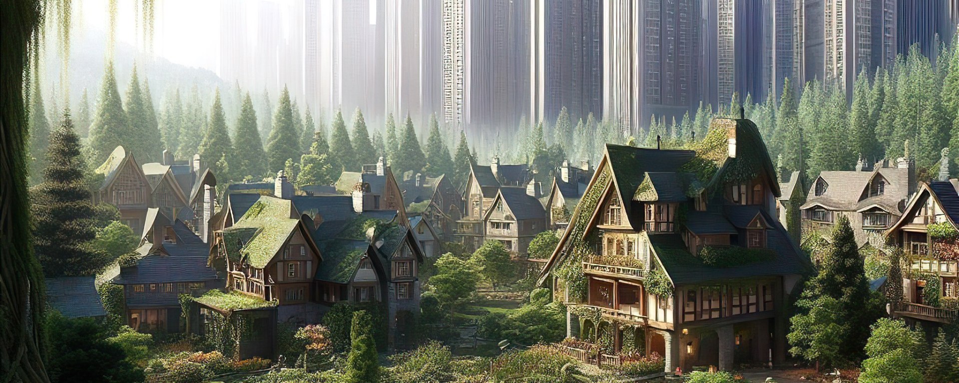 Village of Greenhaven, surrounded by Calvert City, embraced by an ancient forest